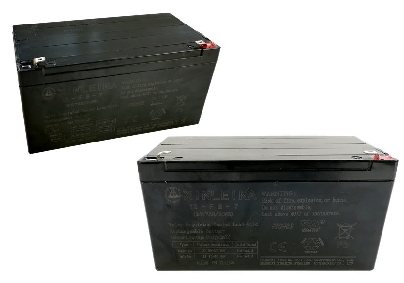 24V 7AH/20HR lead-acid battery For Kids Ride On Cars 24 volt cars/ Alarm Systems